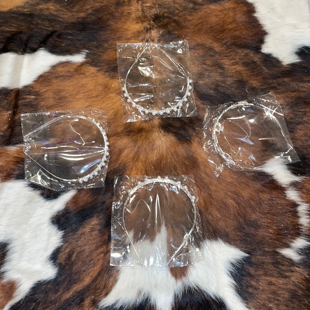 4 pack decorative headbands